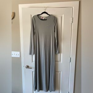 Free People Aubre open back essential maxi